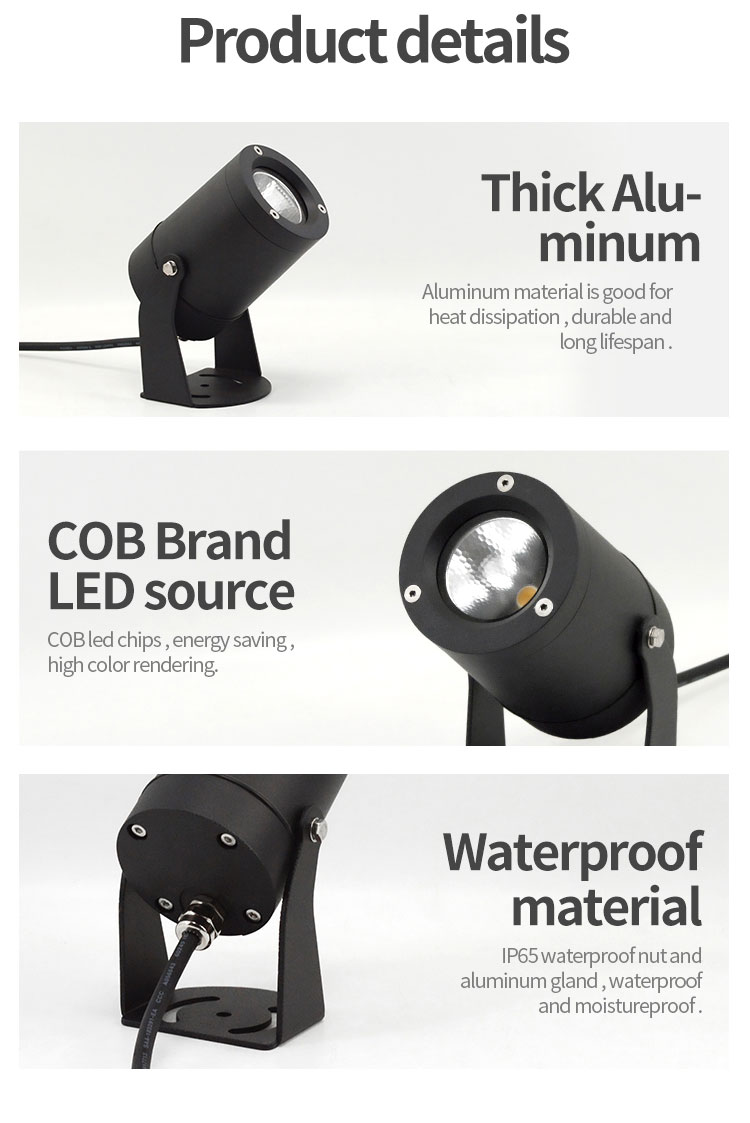 led garden spotlight