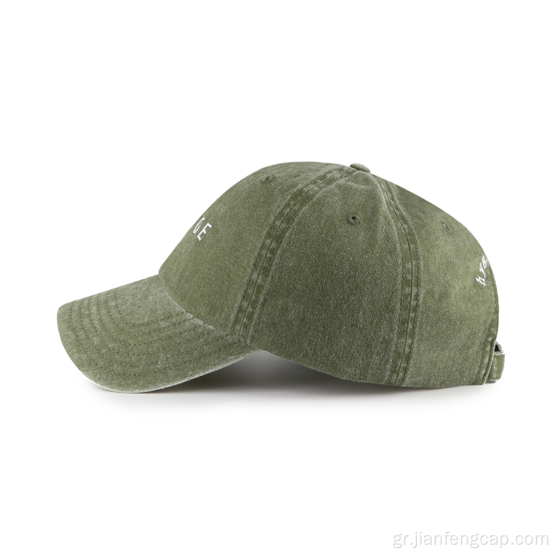 Καπέλο μπαμπάς Χρωστική βαφή καπέλο Προσαρμοσμένο λογότυπο