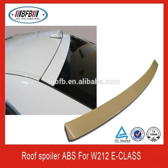 ABS PLASTIC REAR ROOF SPOILER FOR Mercedes Benz E-Class W212 4D Sedan Rear Roof Spoiler E350 E550