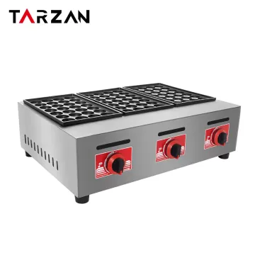 Commercial Kitchen Appliances: Takoyaki Machines & Gas Fishball Makers for Snack Foods