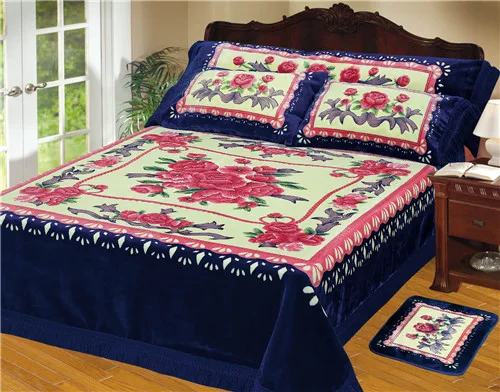 Home Bedsheet (M60 BLUE)