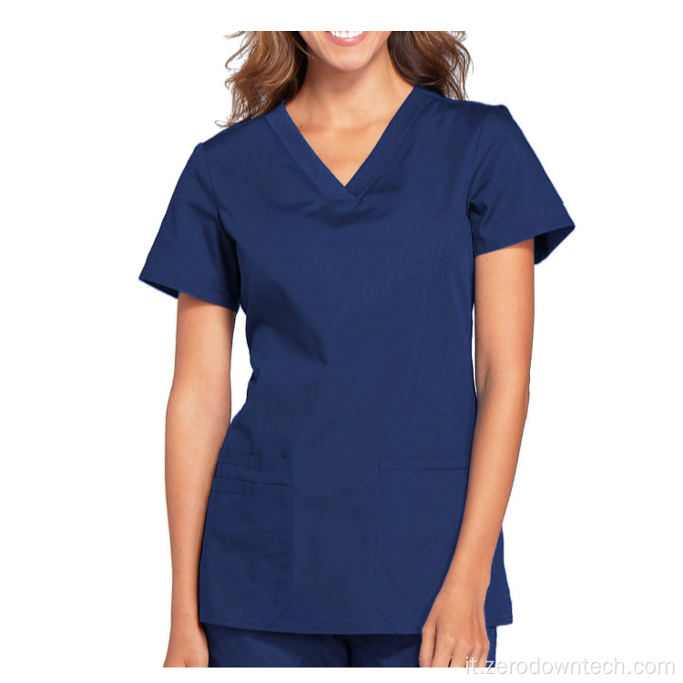 Set uniforme unisex per lo scrub da infermiera di design alla moda