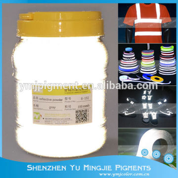 YMJ Reflective Glass Beads Powder for Reflective Tape, Reflective Fabric