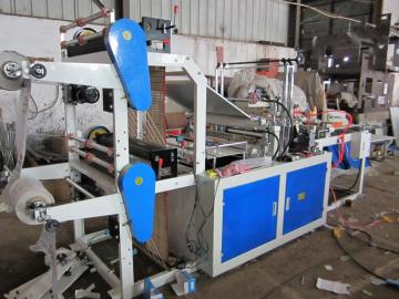High-speed Full Auto Double-line T-shirt Bag Making Machine