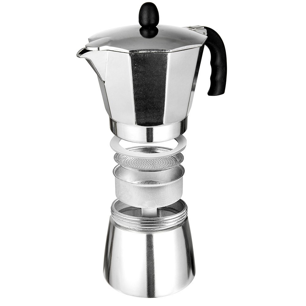Moka Pot Coffee Express Espresso Maker Stovetop Aluminium Coffee Pot