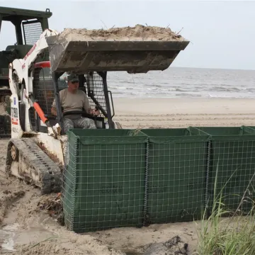 Manufacturer Defensive Mil Barrier Welded Sandbag Sand Wall MIL 10