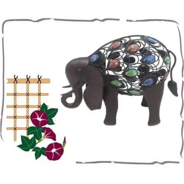 iron sheet animals decoration elephant