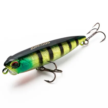 JOHNCOO Topwater Pencil Fishing Lure - Floating Surface Z-Shaped 65mm/100mm Wobbler Lure