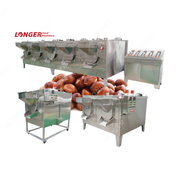 Machine de rôtissage de pois chiches de pois chiches de pois chiches de poussia
