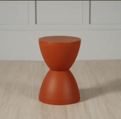 Hourglass Prince Plastic Shoe Change Foot Stool Furniture