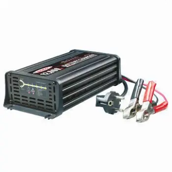 7-stage Automatic In-Car Chargers, 12A for Lead-acid and Gel Batteries, CE/CB/RoHS Marks