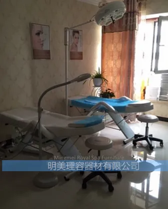 Beauty Salon  Portable Magnifying LED Floor Lamp