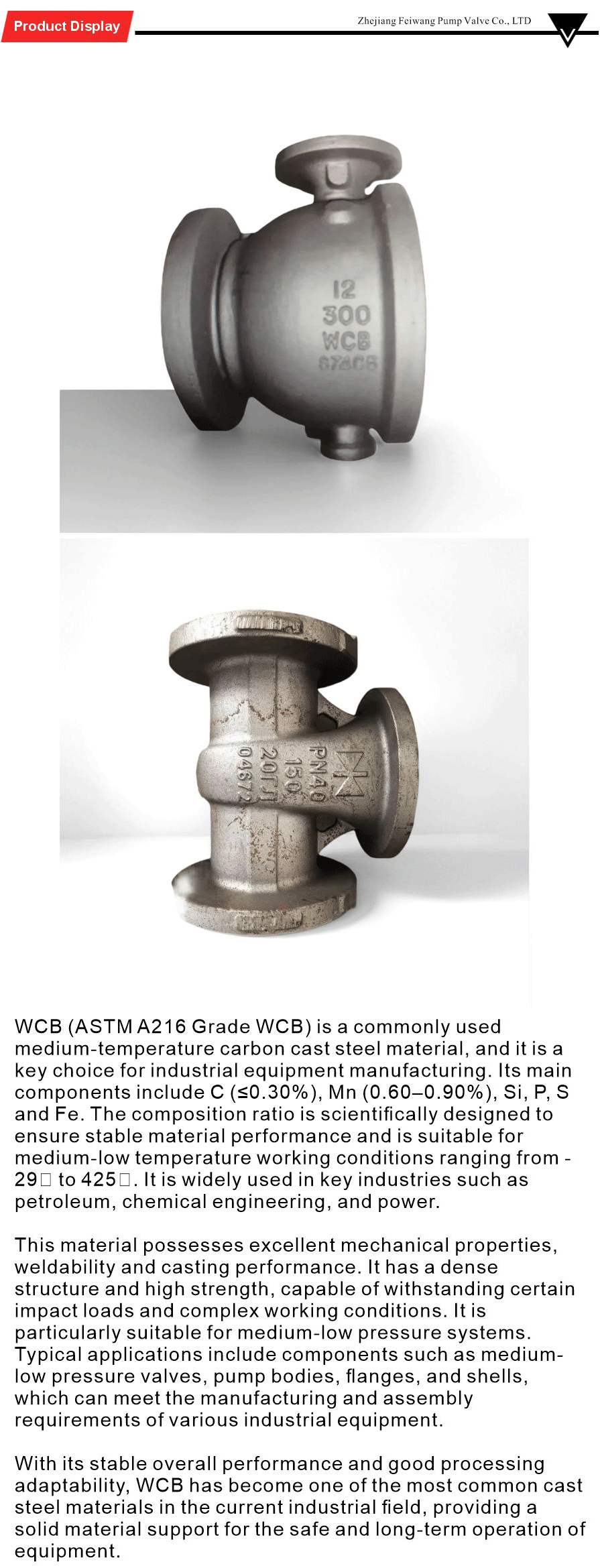 carbon steel casting valves