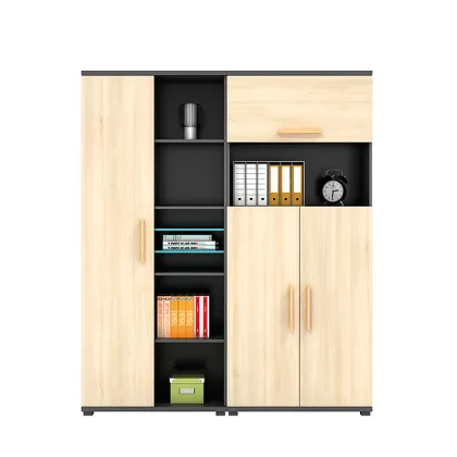 French Solid Wooden Bookshelf