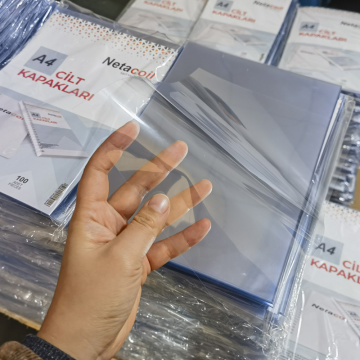 A4 size clear transparent pvc sheets