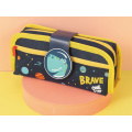 Custom small dinosaur oxford cloth buckle large stationery pencil case for school