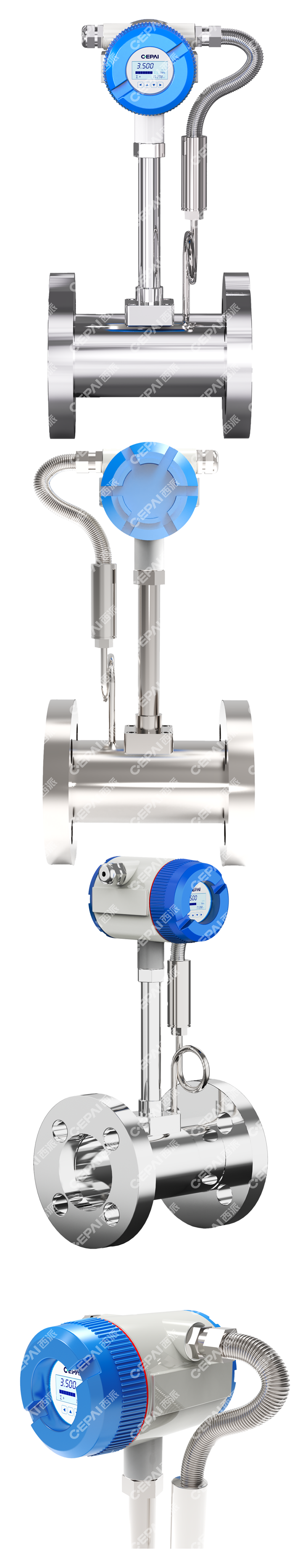 vortex shedding flowmeter one