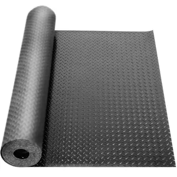 Anti-Slip PVC Industrial Floor Covering Mats for Garage and Outdoor Use