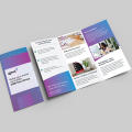 Printed A4 Paper Promotion leaflet design sample printing