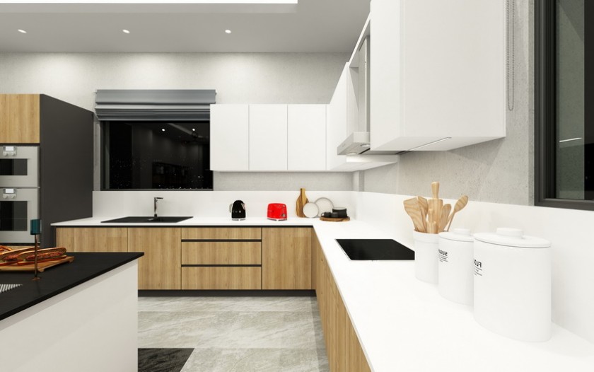 Custom-designed Hanging Cupboards