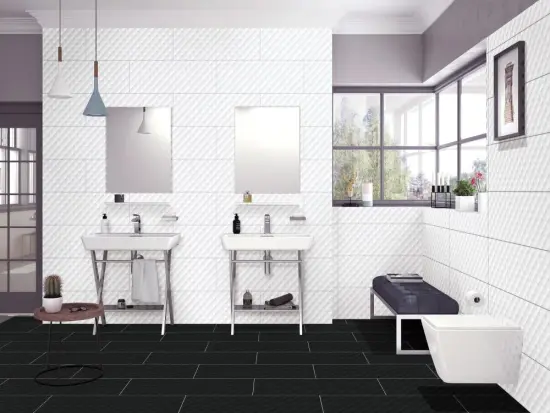 300*800mm Pure Color Glazed Bathroom Ceramic Wall Tiles