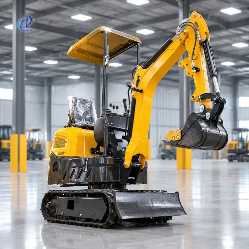 1.2Ton Sıfır Kuyruk Salınımlı Hidrolik Mini Ekskavatör
