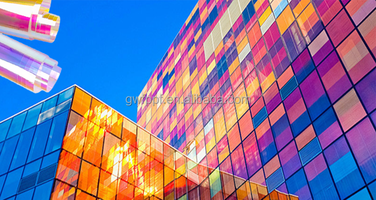 rainbow window tint