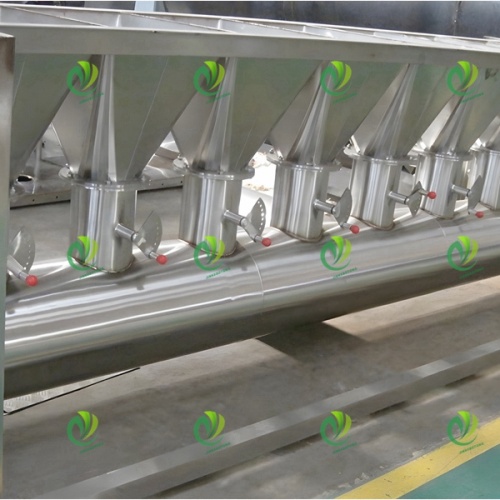 Efficient Horizontal Fluidizing Dryer