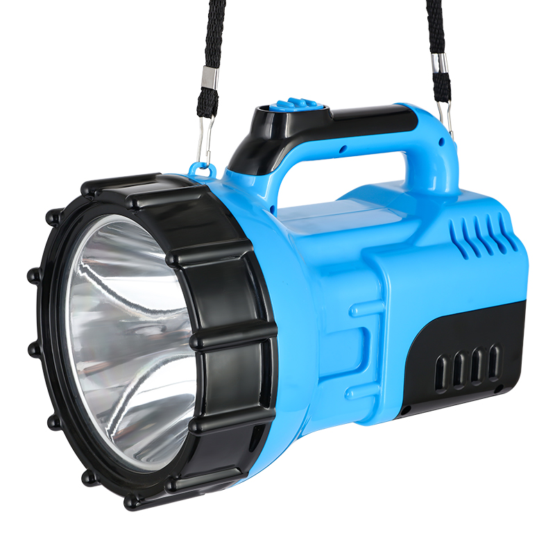 High Power Rechargeable LED Searchlight with Hidden Charger-5 High Power Rechargeable LED Searchlight with Hidden Charger-5