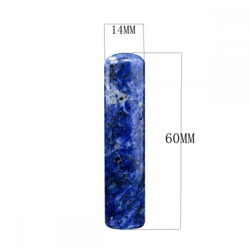 Gemstone Seal Cylinder 14X60MM for Home Decoration