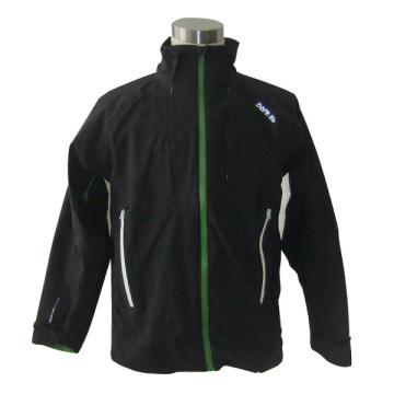 Wodoodporna oddychająca Mens Winter Softshell Jacket