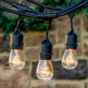 Weatherproof String Lights S14 for Hotel Christmas Wedding Decoration - 110V/220V