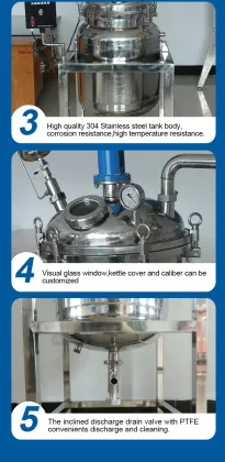 Stainless Steel Chemical Rotary Disc Reactor Mixer - YUHUA