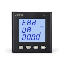 Modbus RS485 3-Phasen-LCD-Energiemessel-Panel montiert