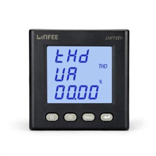 MODBUS RS485 תלת פאזי LCD Energy Meter Panel