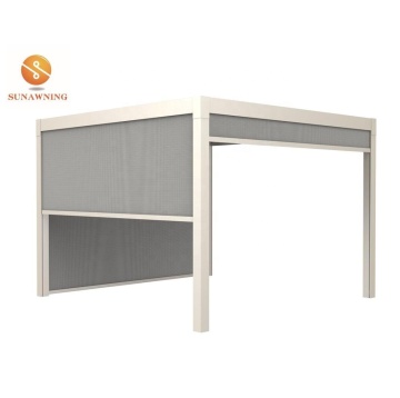 Customizable Waterproof Louvered Roof Outdoor Aluminum Motorized Pergola Systems