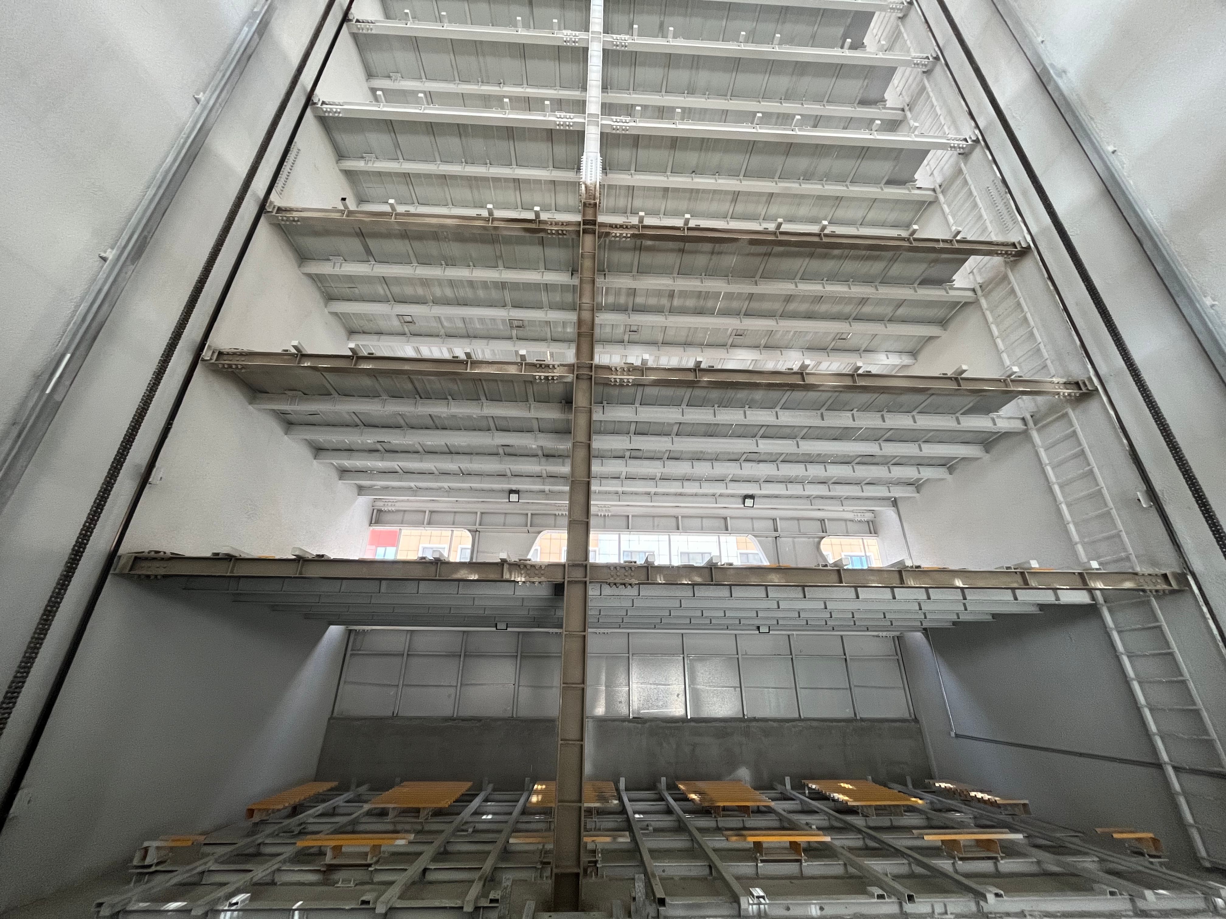 9-story vertical lift large car parking system
