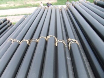 3PE coated welded carbon steel pipe