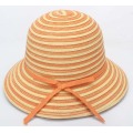 Sombrero de paja de papel de moda de verano para mujeres