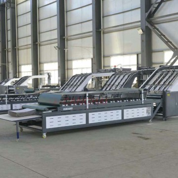 Manual paper corrugated flute lamination machine