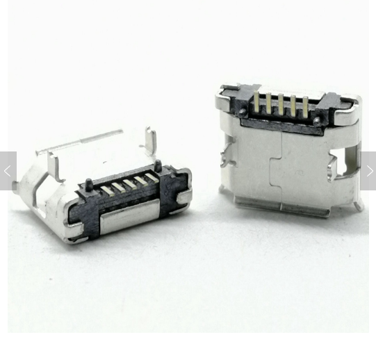 MICRO USB 5P B Jenis SMT Receptacle