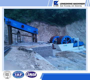 2YA1237 River sand screening machinery