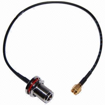 RF Coaxial Antenna Cable, N-female to RP SMA Male