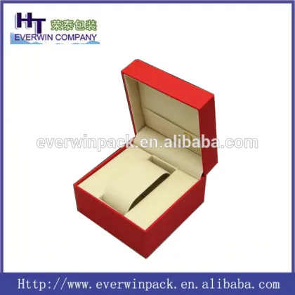 High end leatherette paper watch boxes/cases