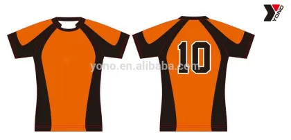 Specialized 100% polyester custom rugby Football jersey wear