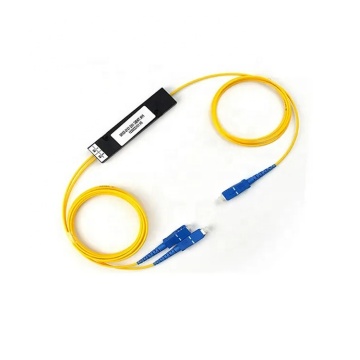 High Quality 1x2 FBT Coupler SC/UPC to SC/APC Fiber Optic PLC Splitter - 1x2, 1x4, 1x8, 1x16