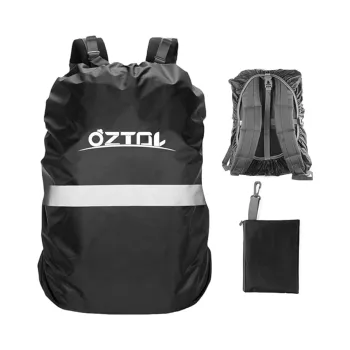 Reflective Waterproof Backpack Rain Cover for Hiking, Camping, Traveling, and Biking