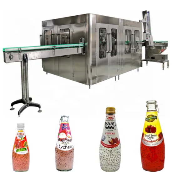Monoblock Glass Bottle Filling Machine for Juices and Alcoholic Drinks