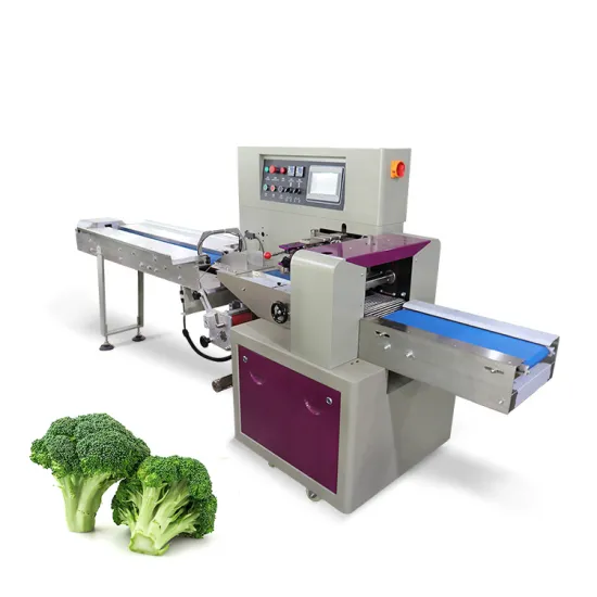 Horizontal Plastic Bag Packing Machine for Broccoli and Cabbage with Good Price