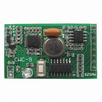 Super-heterodyne Receiver Module, Sized 41 x 24 x 8mm